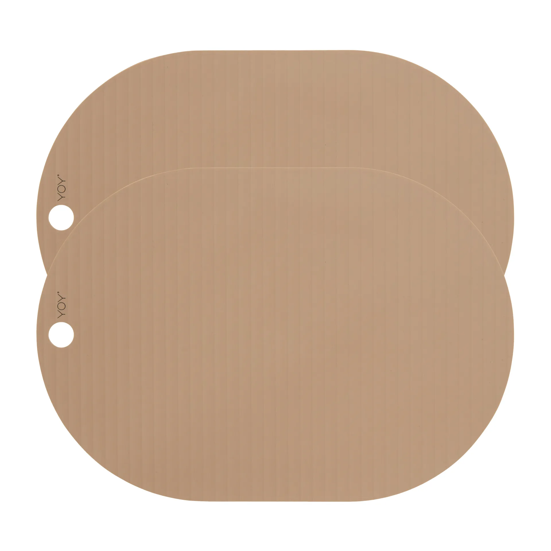 Ribbo placemat 2-pack, Camel OYOY