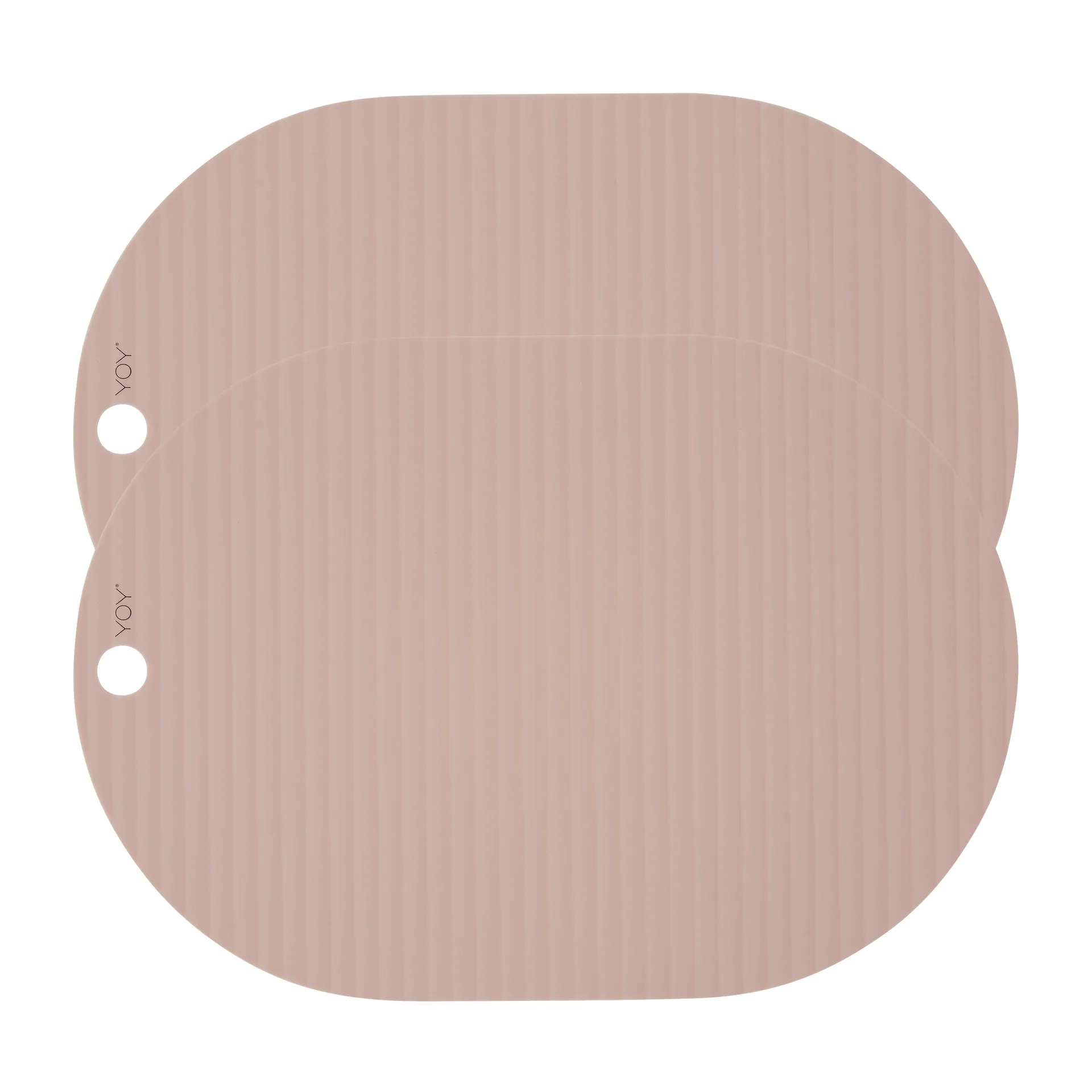 Ribbo placemat 2-pack, pink OYOY