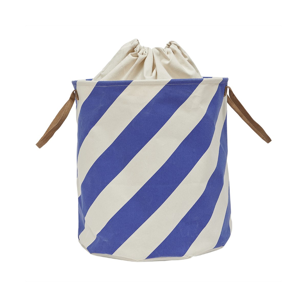 OYOY Sakki storage basket 54 cm Optic blue | Scandinavian Design | Storage baskets | Blue