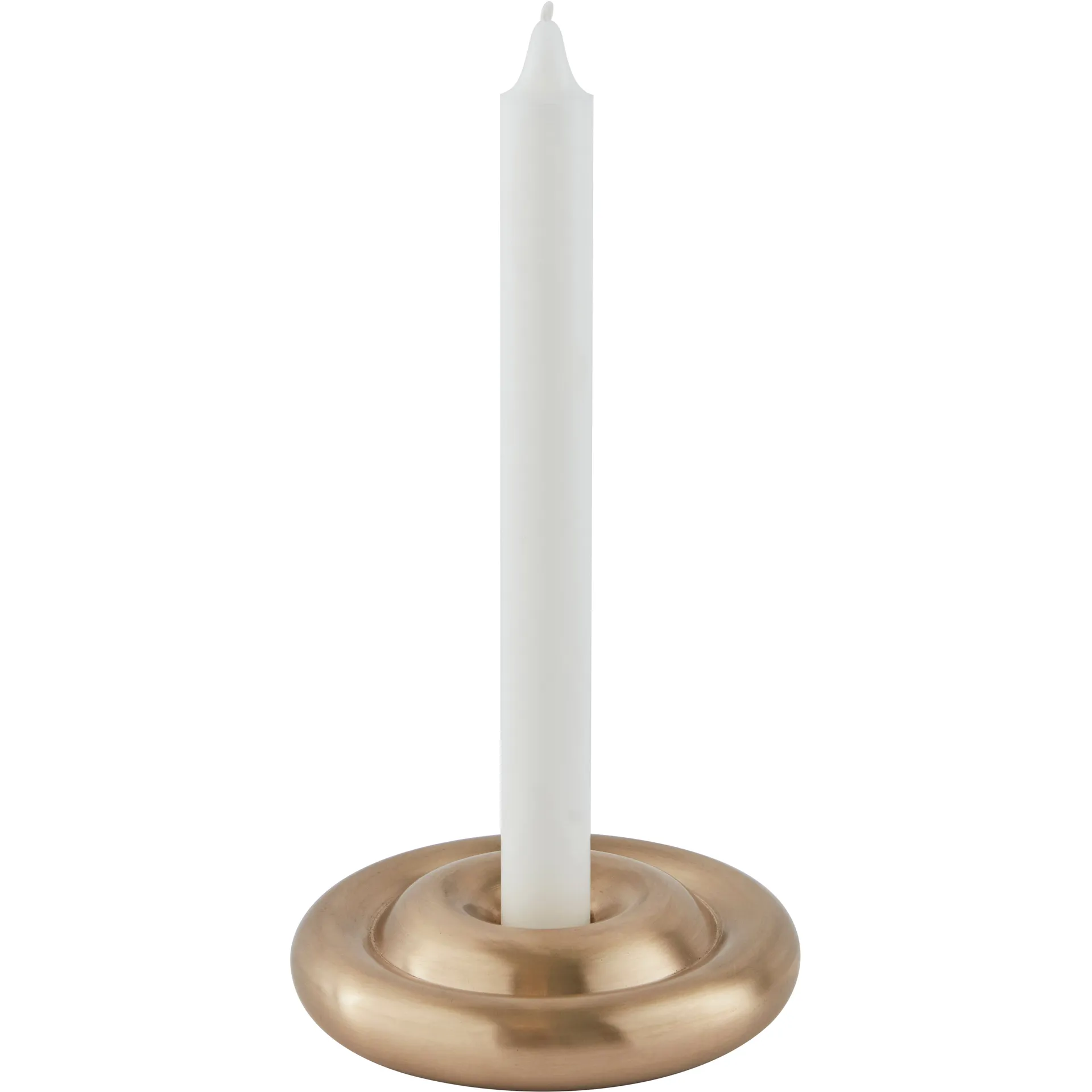 Savi candle sticks 3 cm, brass OYOY