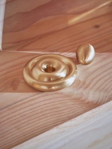 Savi candle sticks 3 cm - brass - OYOY