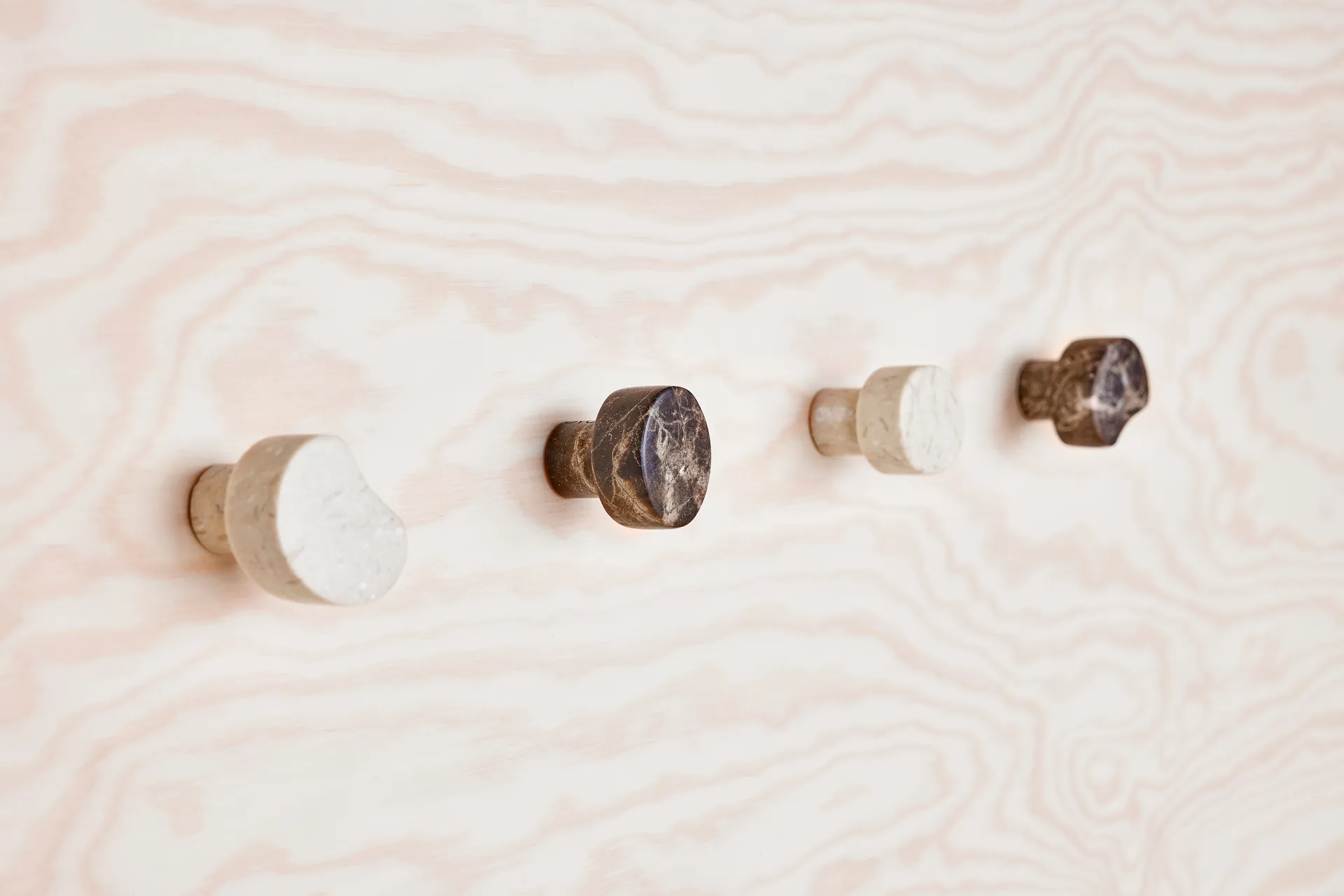 Savi marble hook no.2, Beige OYOY