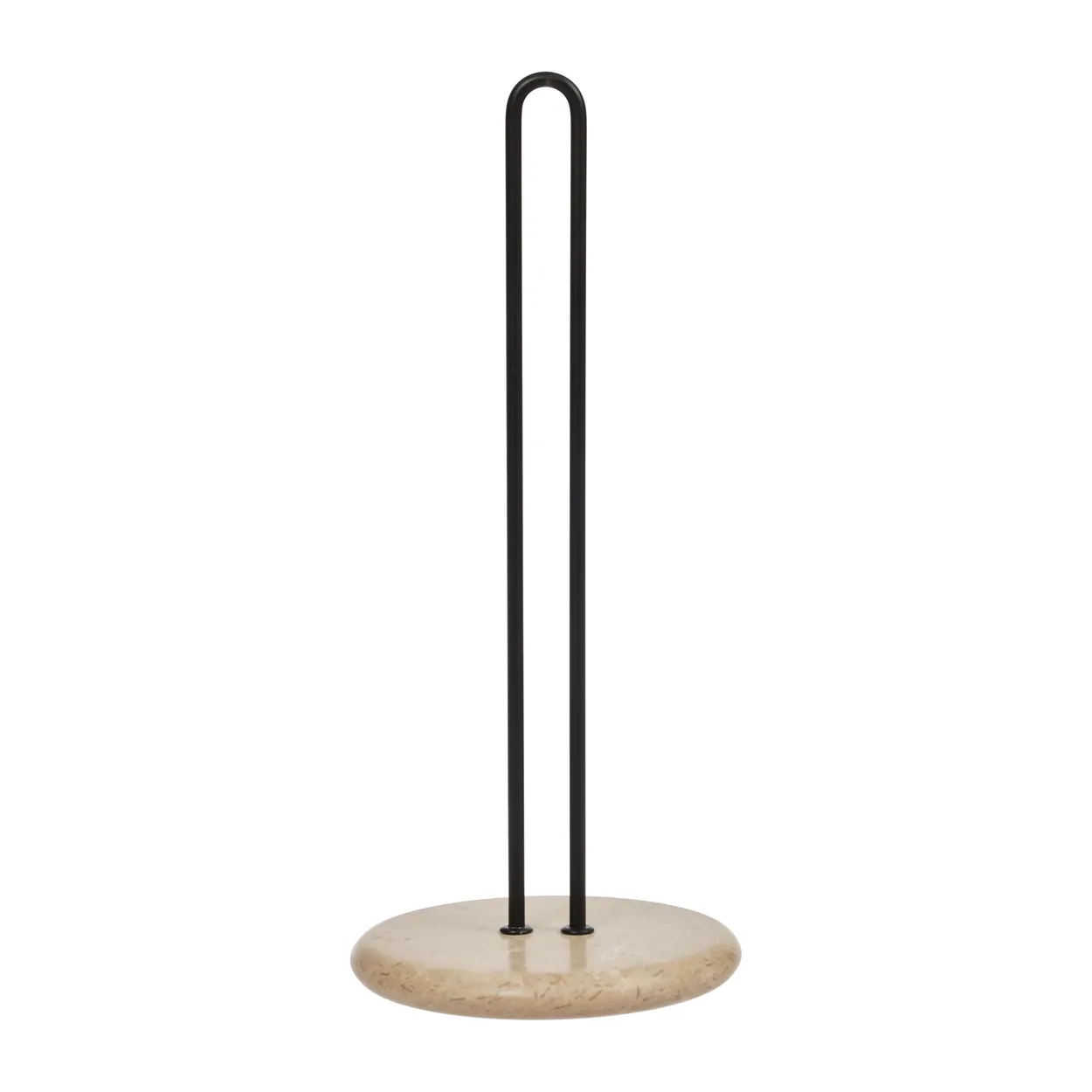 OYOY Savi marble kitchen paper holder 32 cm o14 cm | Scandinavian Design | Kitchen towel holders | Beige