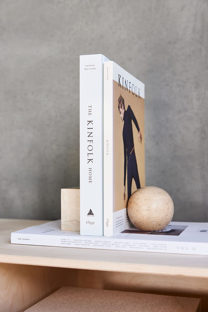 Savi Round book support, Marble OYOY