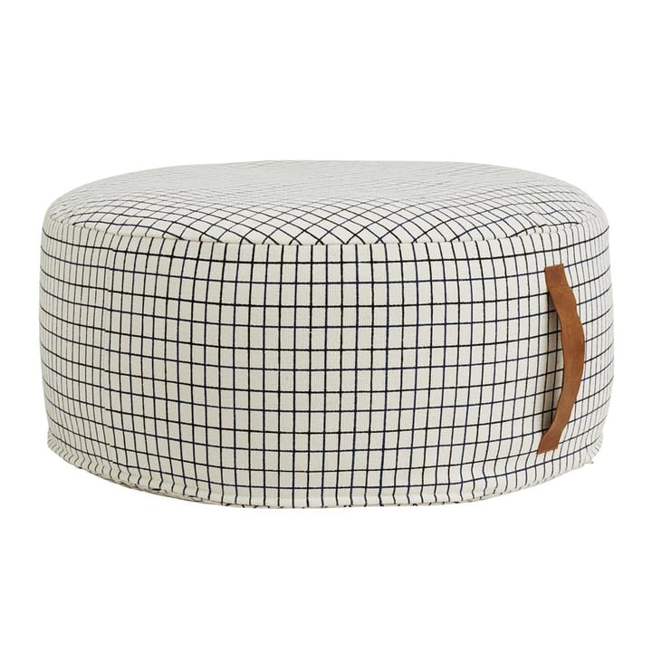 Sit on me sit pouf, round white OYOY