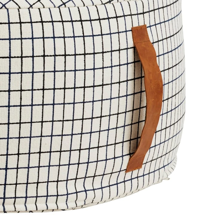 Sit on me sit pouf, round white OYOY