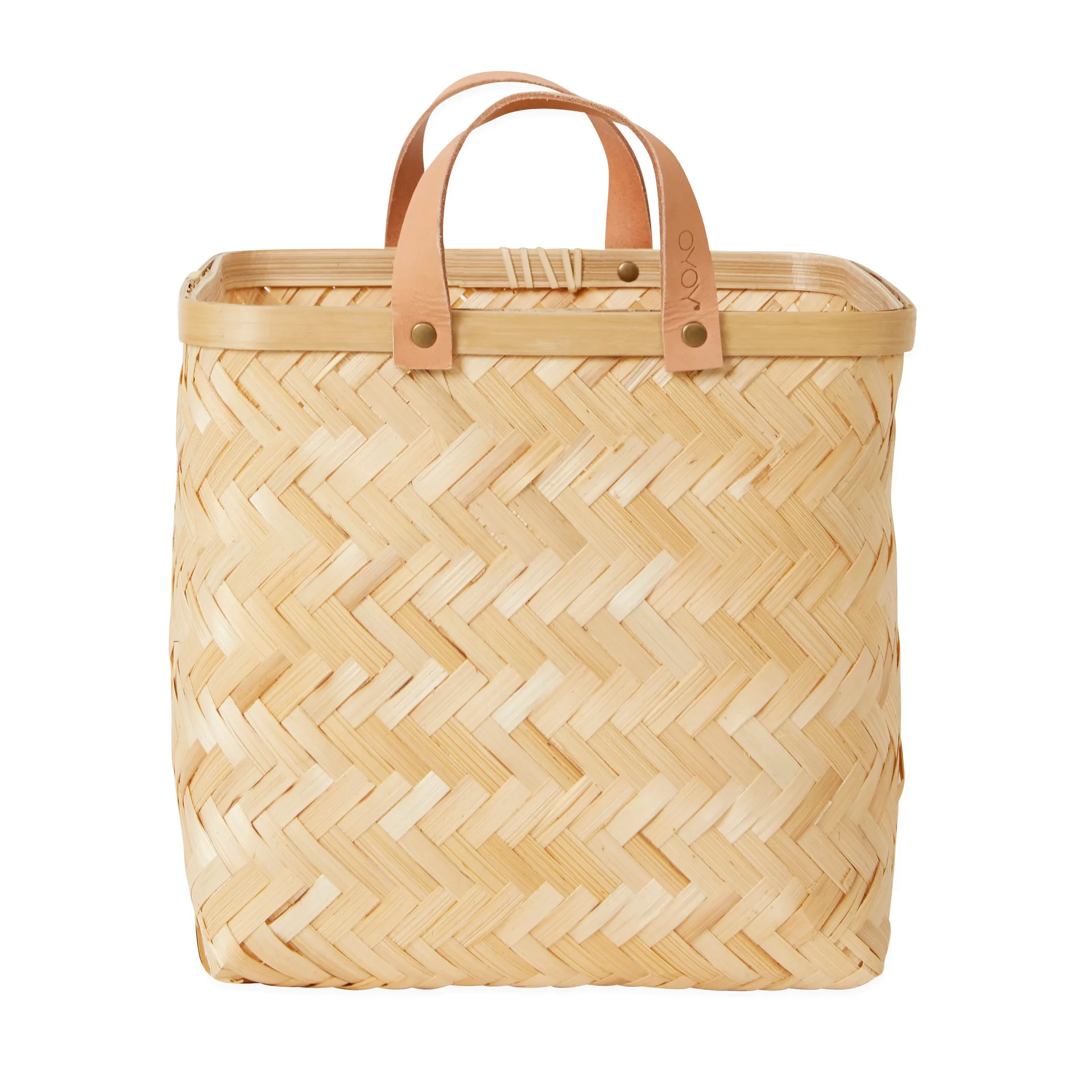 Sporta basket 26x28 cm, nature OYOY