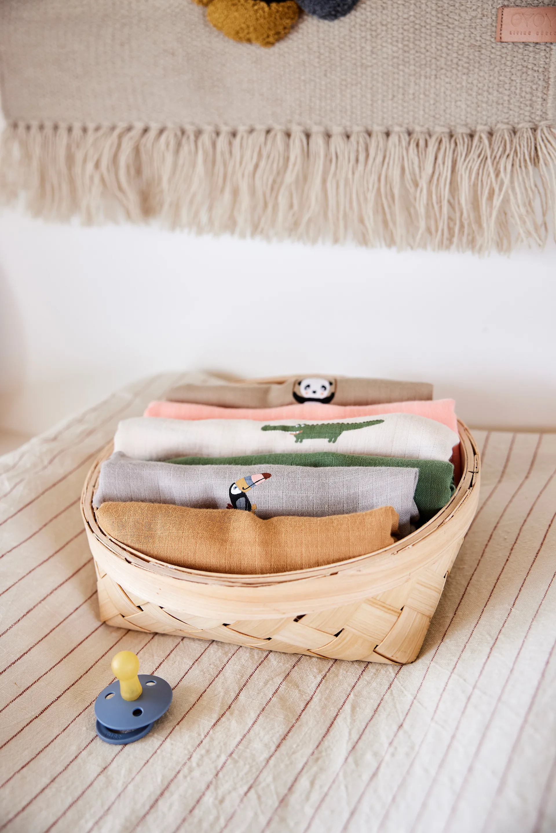 Sporta bread basket 22x22 cm, Nature OYOY