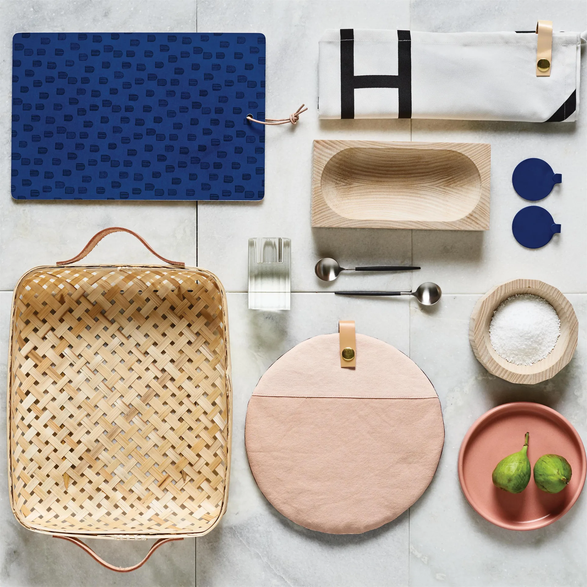 Sporta bread basket 30x25 cm, nature OYOY