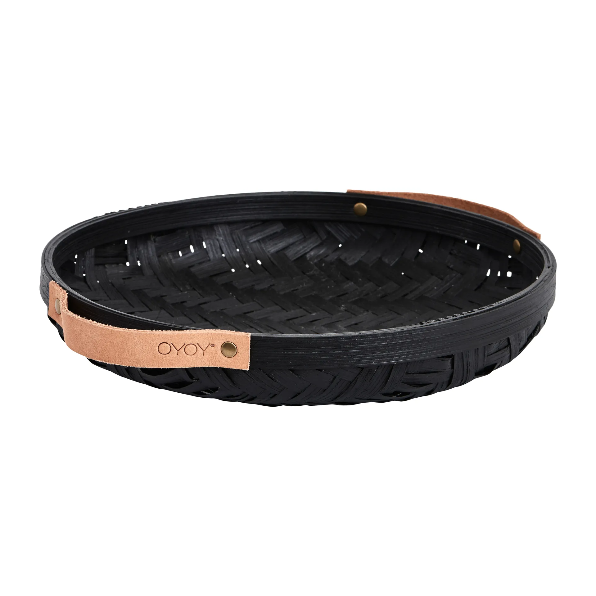 Sporta bread bin round Ø30 cm, Black OYOY