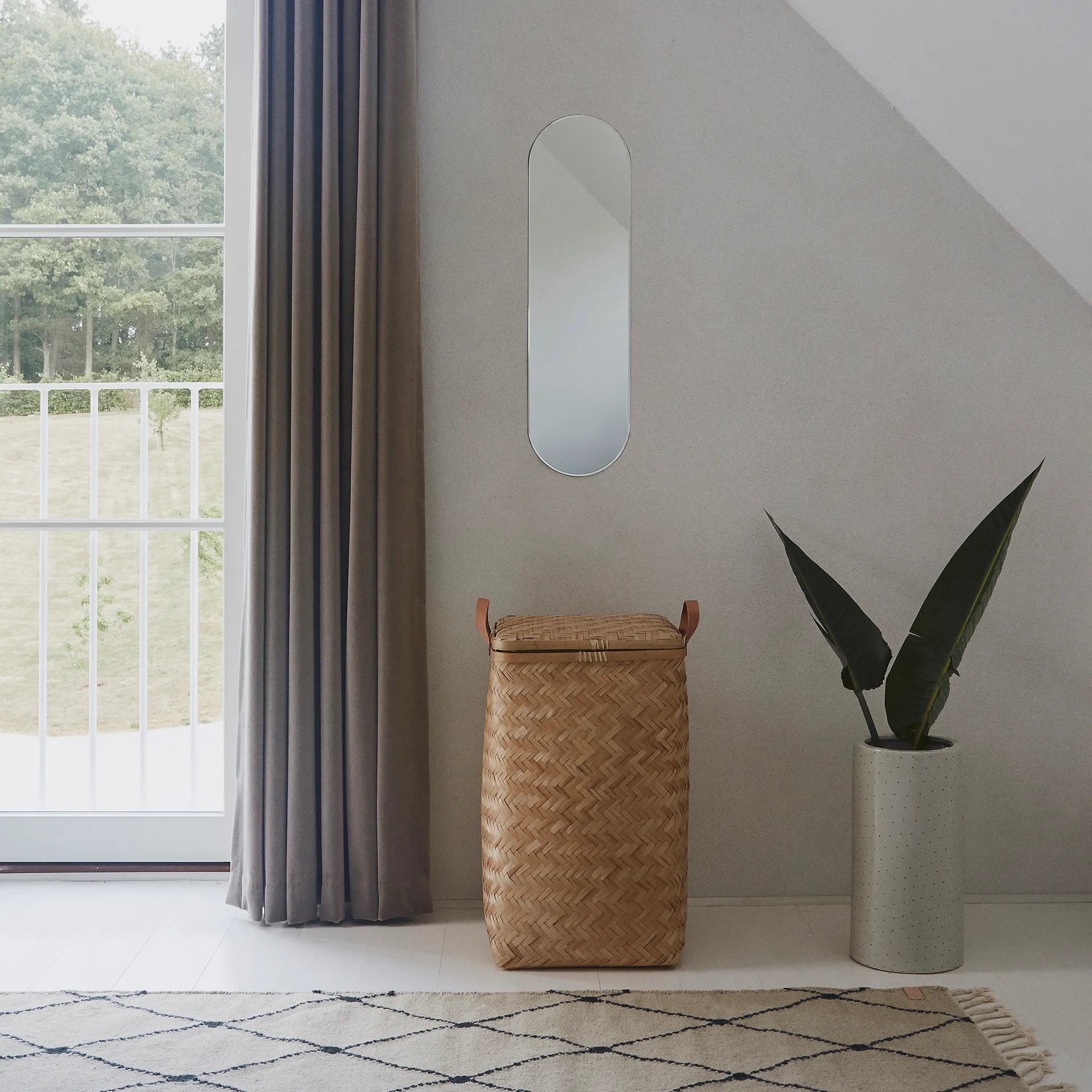 Sporta laundry basket, nature OYOY