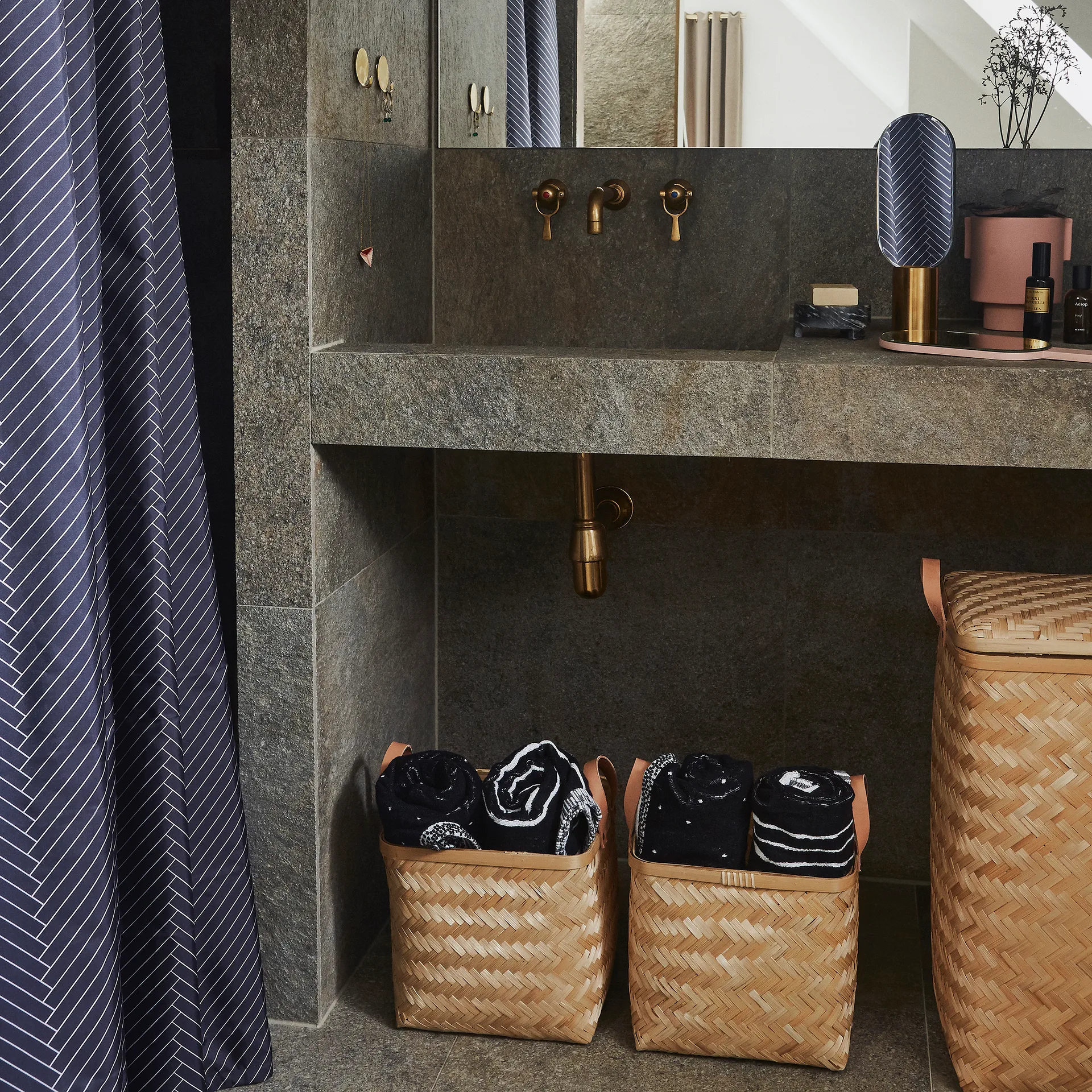 Sporta laundry basket, nature OYOY