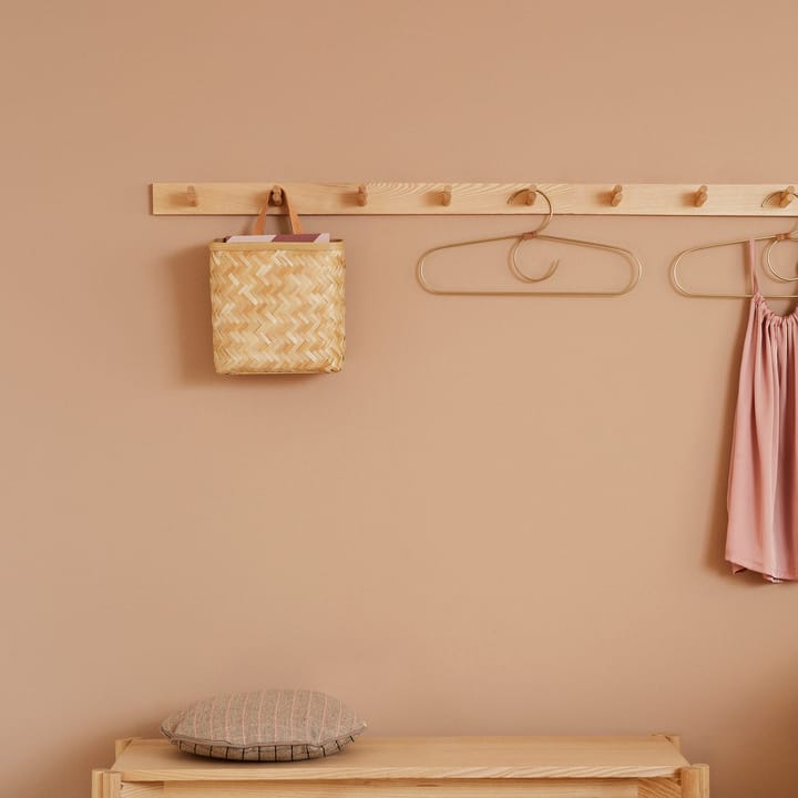 Sporta wall basket 25x25 cm - nature - OYOY