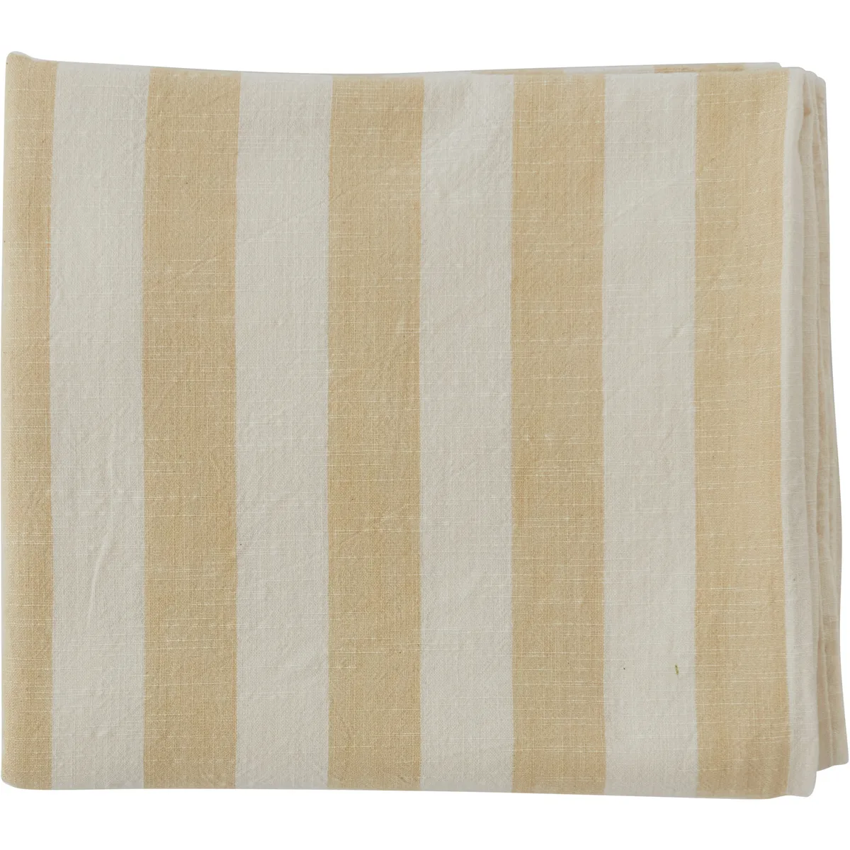 OYOY Striped tablecloth 140x200 cm Vanilla