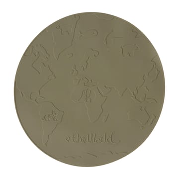 The world placemat - Olive - OYOY