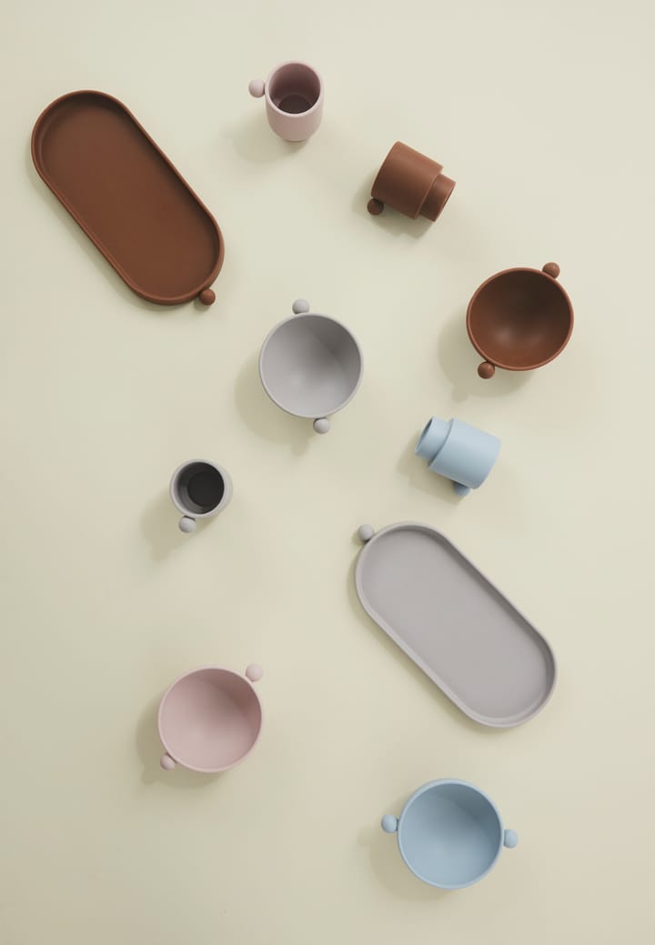 Tiny Inka tray 12x27.5 cm, Caramel OYOY