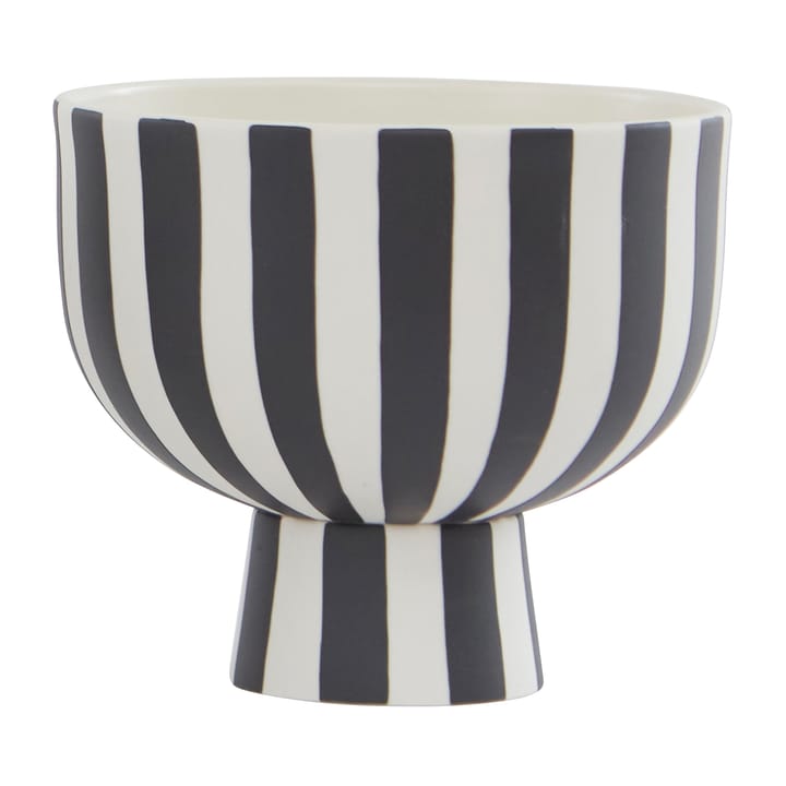 Toppu bowl Ø15 cm - Black-white - OYOY