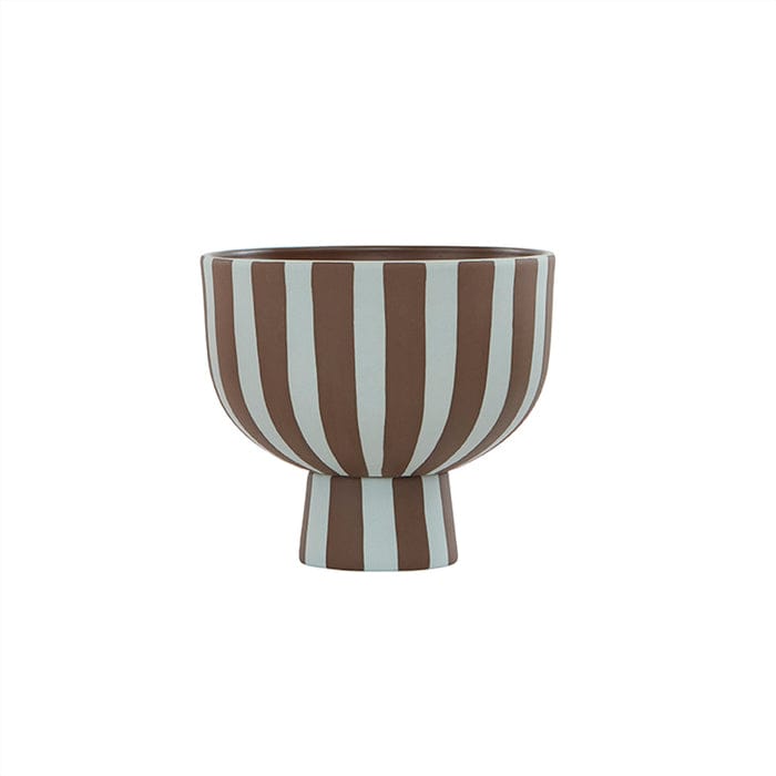 Toppu bowl Ø15x13 cm, Blue chocolate OYOY
