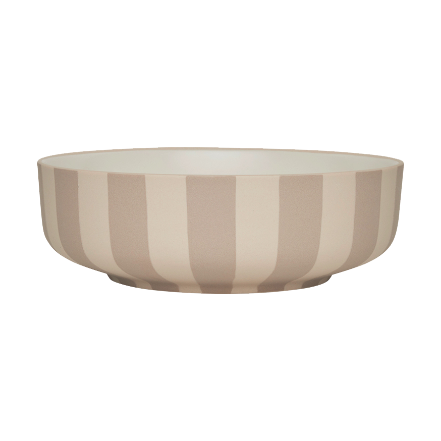 OYOY Toppu bowl o20 cm Clay | Scandinavian Design | Breakfast bowls | Beige