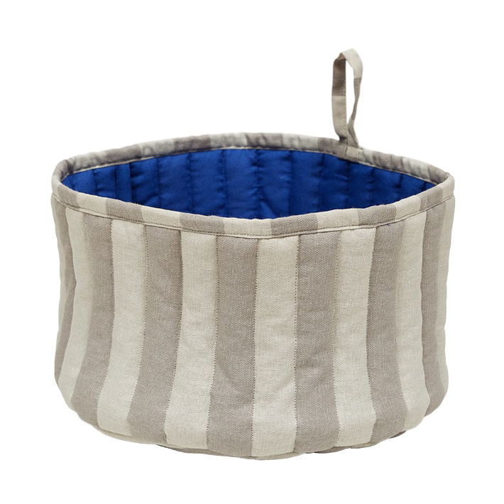 OYOY Toppu bread basket Ø24 cm Clay-Optic Blue