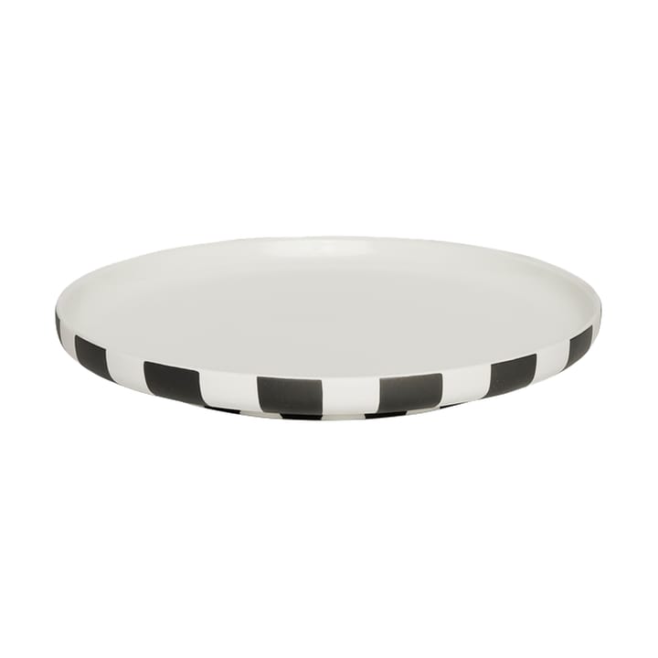 Toppu dinner plate Ø20 cm - Black and white - OYOY