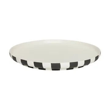 Toppu dinner plate Ø26.5 cm - Black-white - OYOY