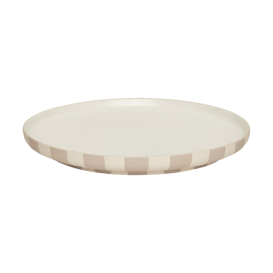 OYOY Toppu dinner plate o26.5 cm Clay | Scandinavian Design | Dinner plates | Beige