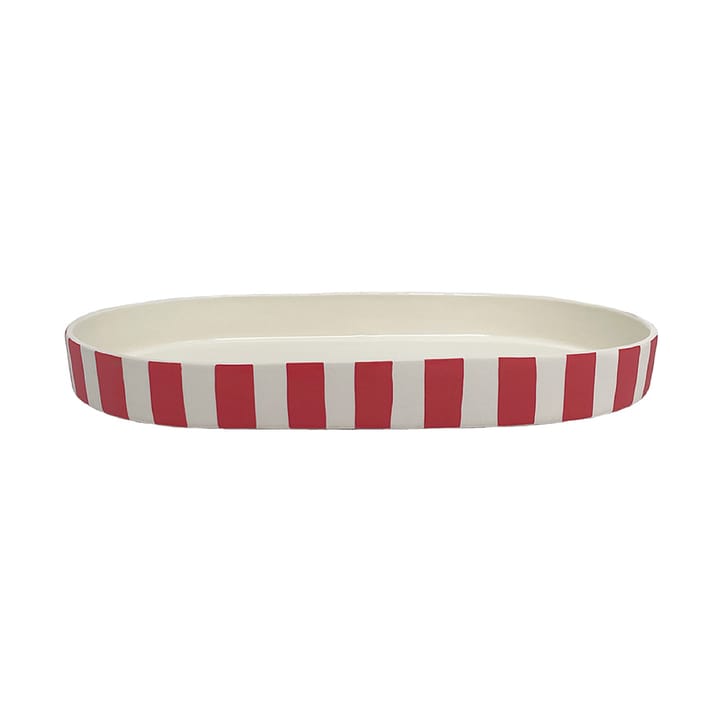 Toppu Oval Decoration Tray - Cherry Red - OYOY