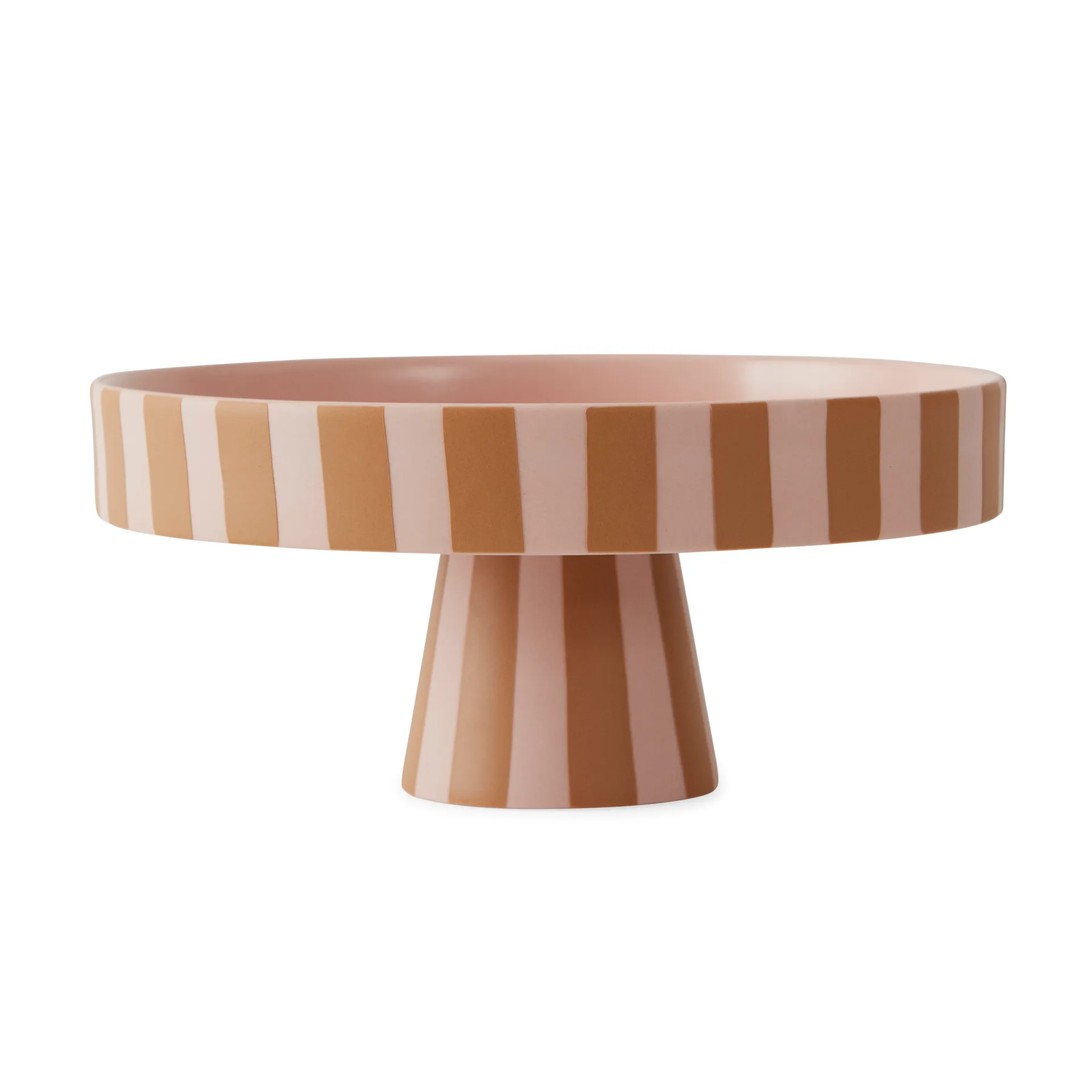 Toppu serving saucer Ø20 cm, Caramel-rose OYOY