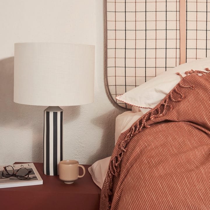 Toppu table lamp 57 cm, off white-anthracite OYOY