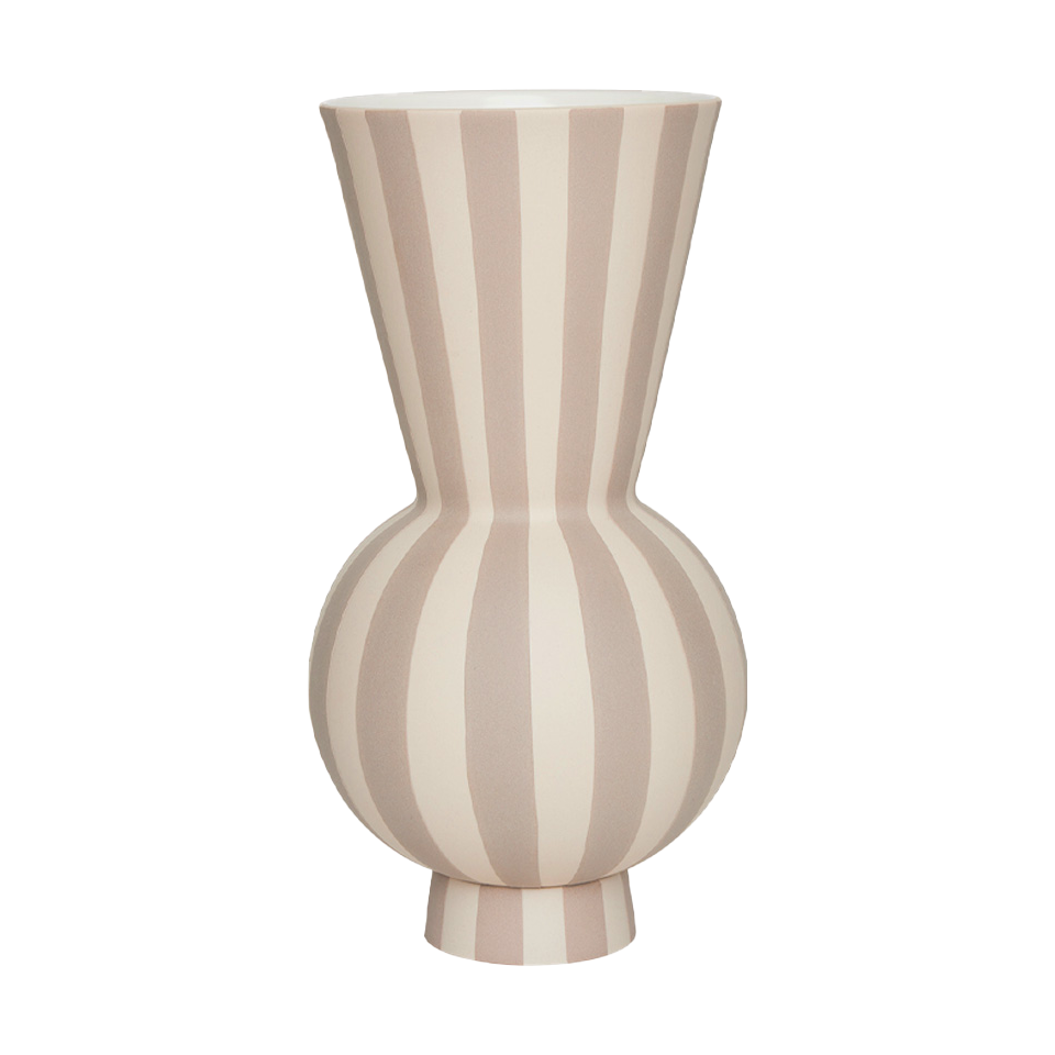 OYOY Toppu vase o14.5 cm Clay | Scandinavian Design | Vases | Beige