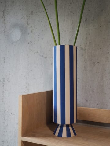 Toppu vase 31 cm - Optic blue - OYOY