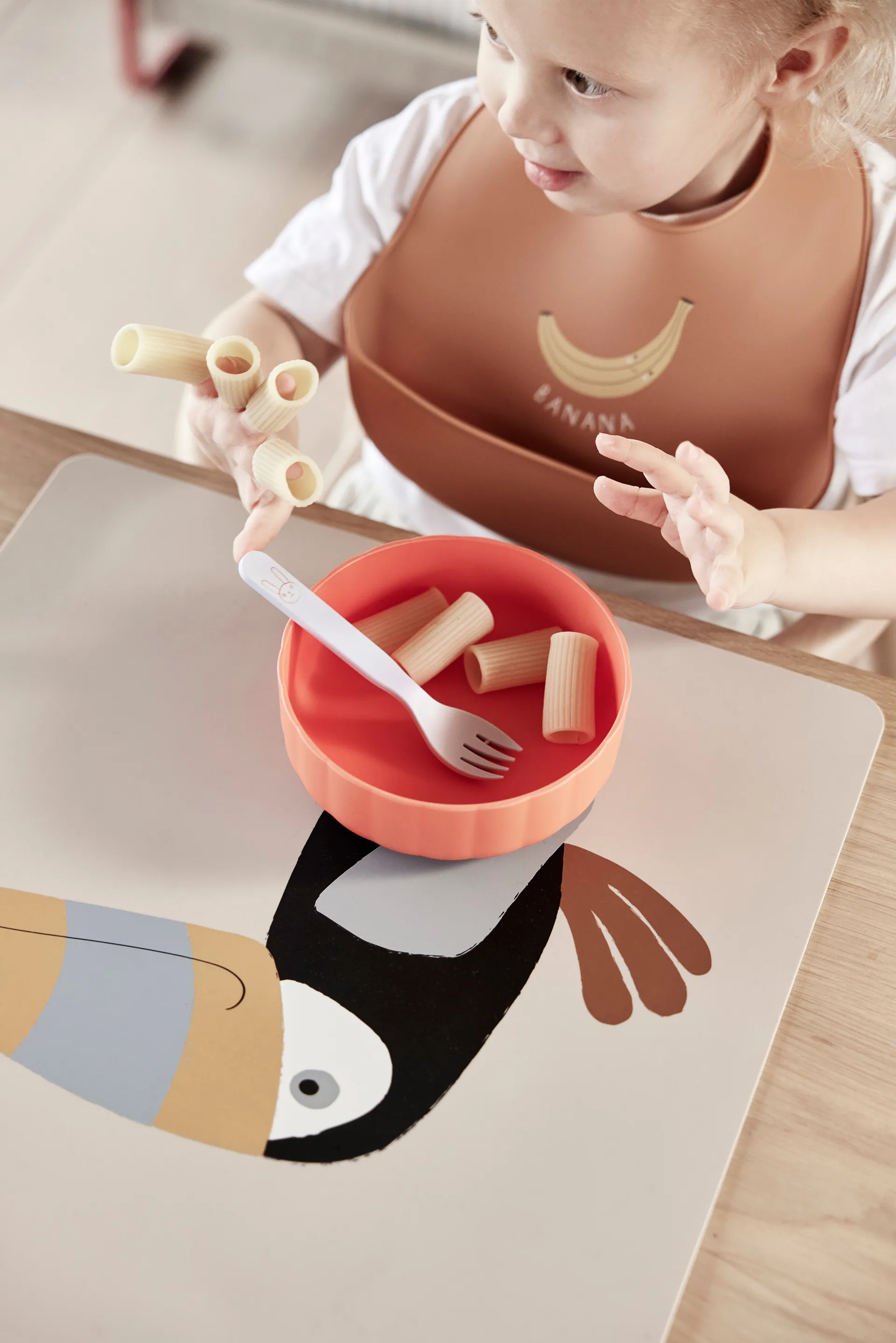 Toucan placemat, Clay OYOY