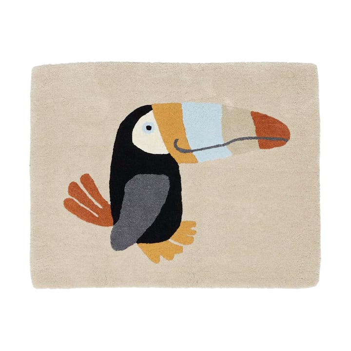 Toucan rug 70x90 cm - Clay - OYOY