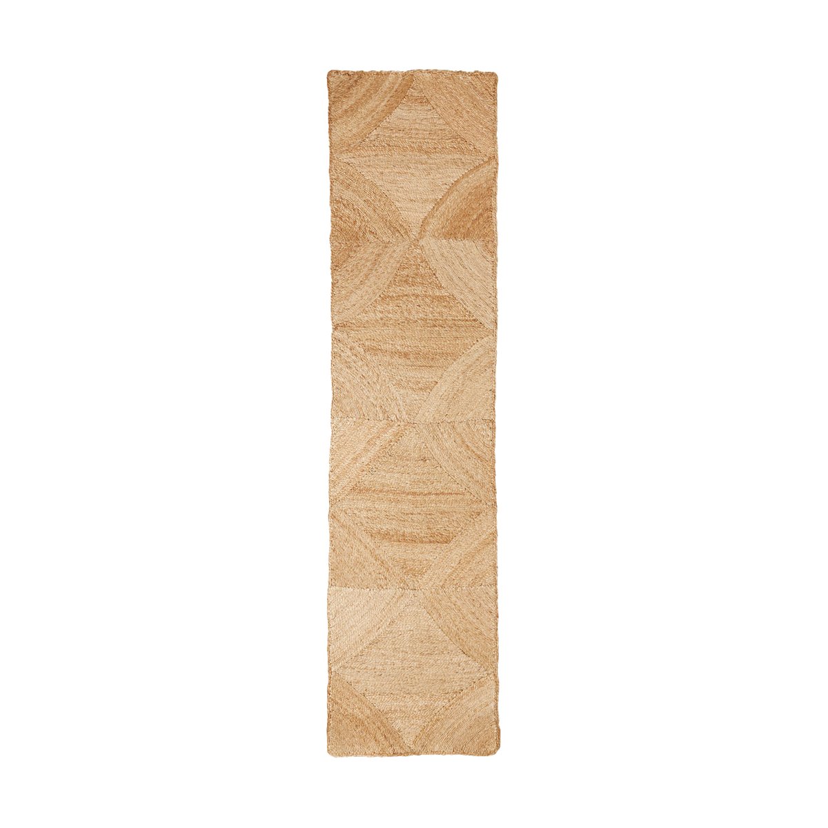 OYOY Vasa jute runner rug 70x270 cm Nature | Scandinavian Design | Fringe & Deep pile rugs | Beige