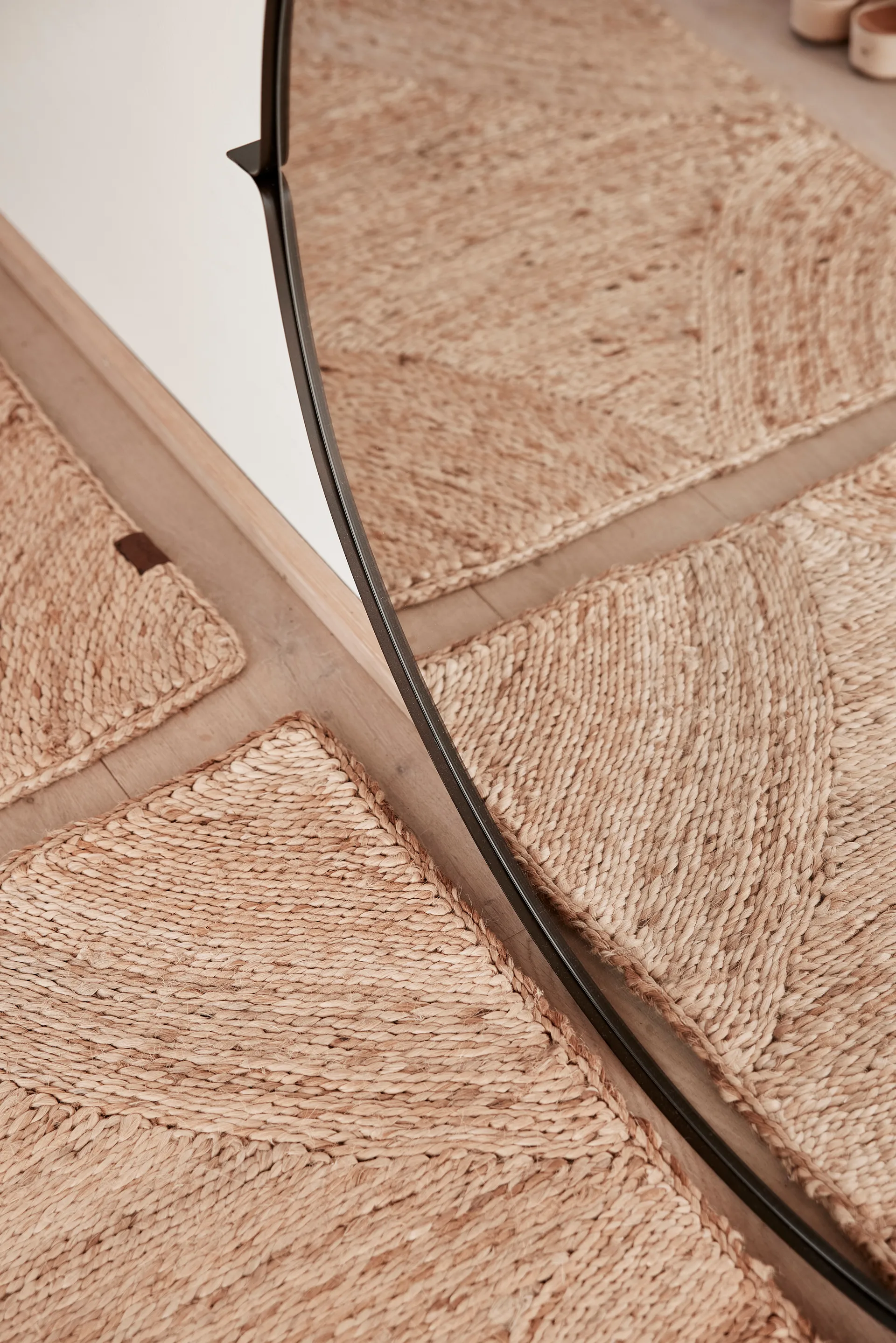 Vasa jute runner rug 70x270 cm, Nature OYOY