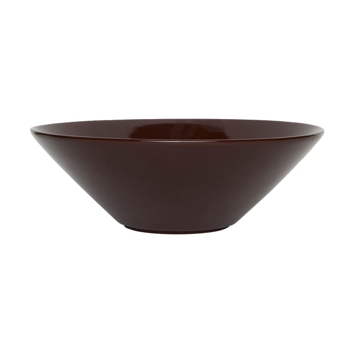 Yuka bowl Ø28 cm - Dark terracotta - OYOY