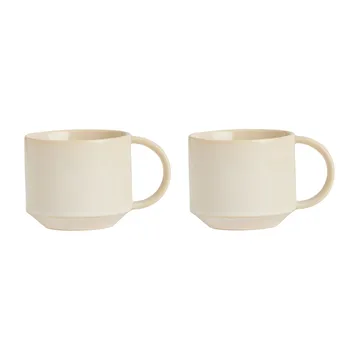 Yuka cup 2-pack - Offwhite - OYOY