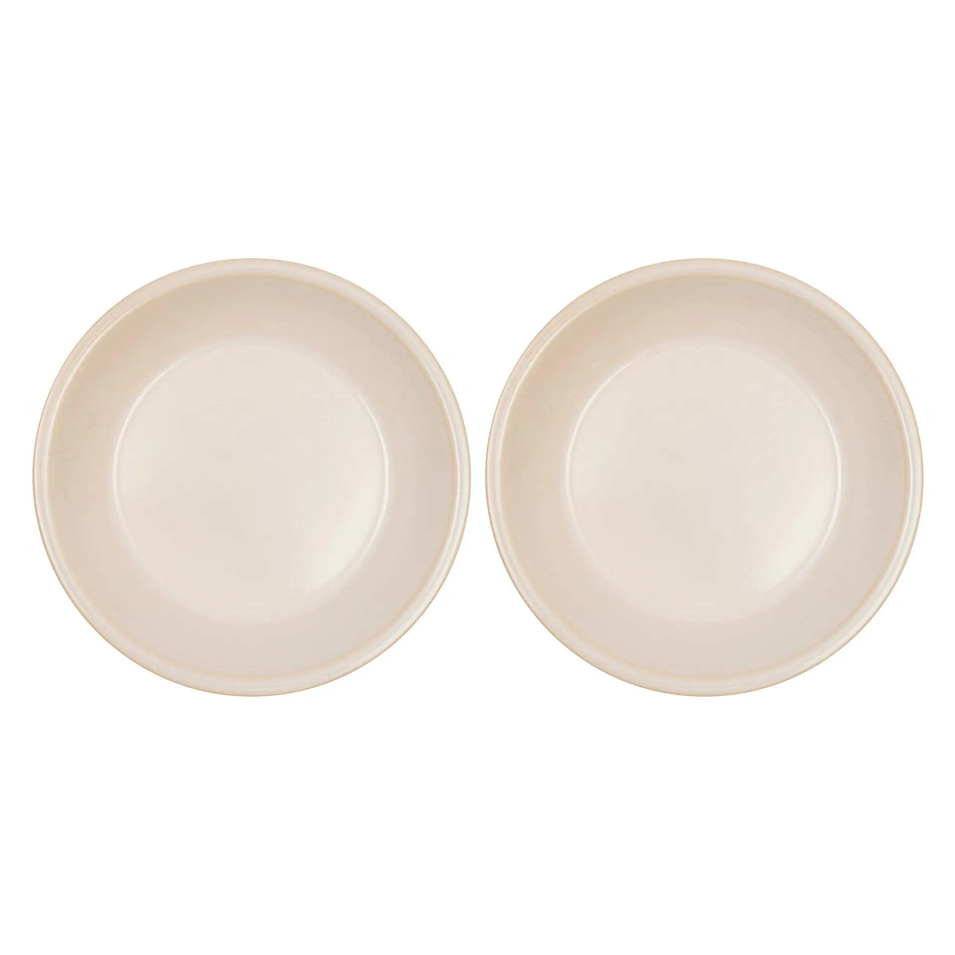 Yuka deep plate Ø19 cm 2-pack, Off white OYOY