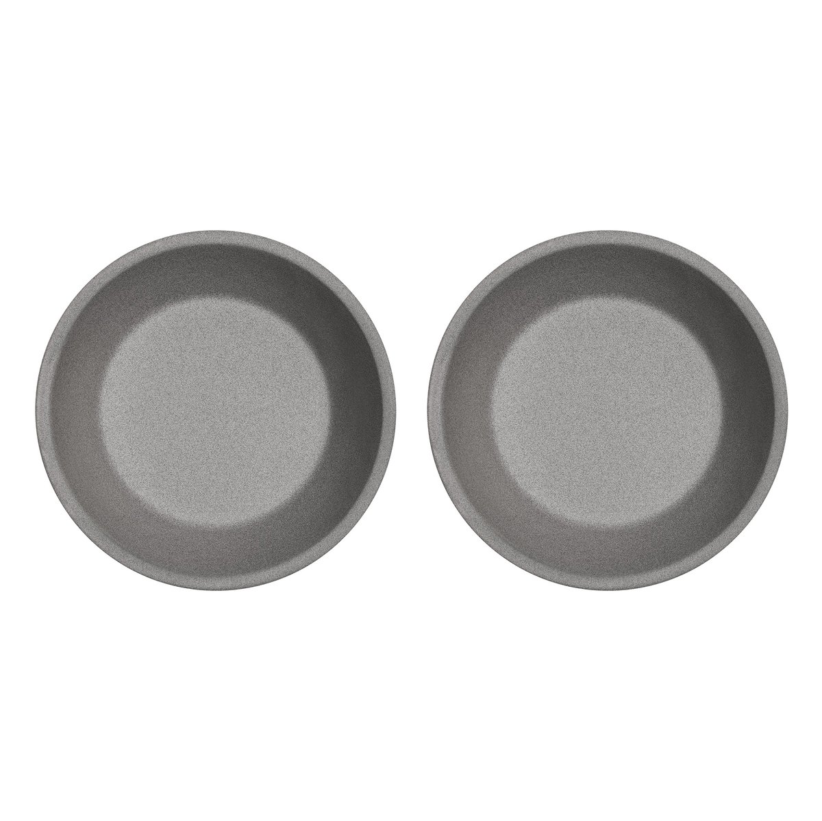 OYOY Yuka deep plate Ø19 cm 2-pack Stone | Scandinavian Design | Deep plates | Grey