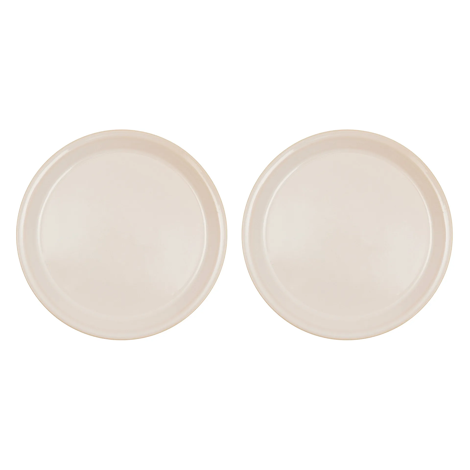 Yuka lunch plate Ø22 cm 2-pack, Offwhite OYOY