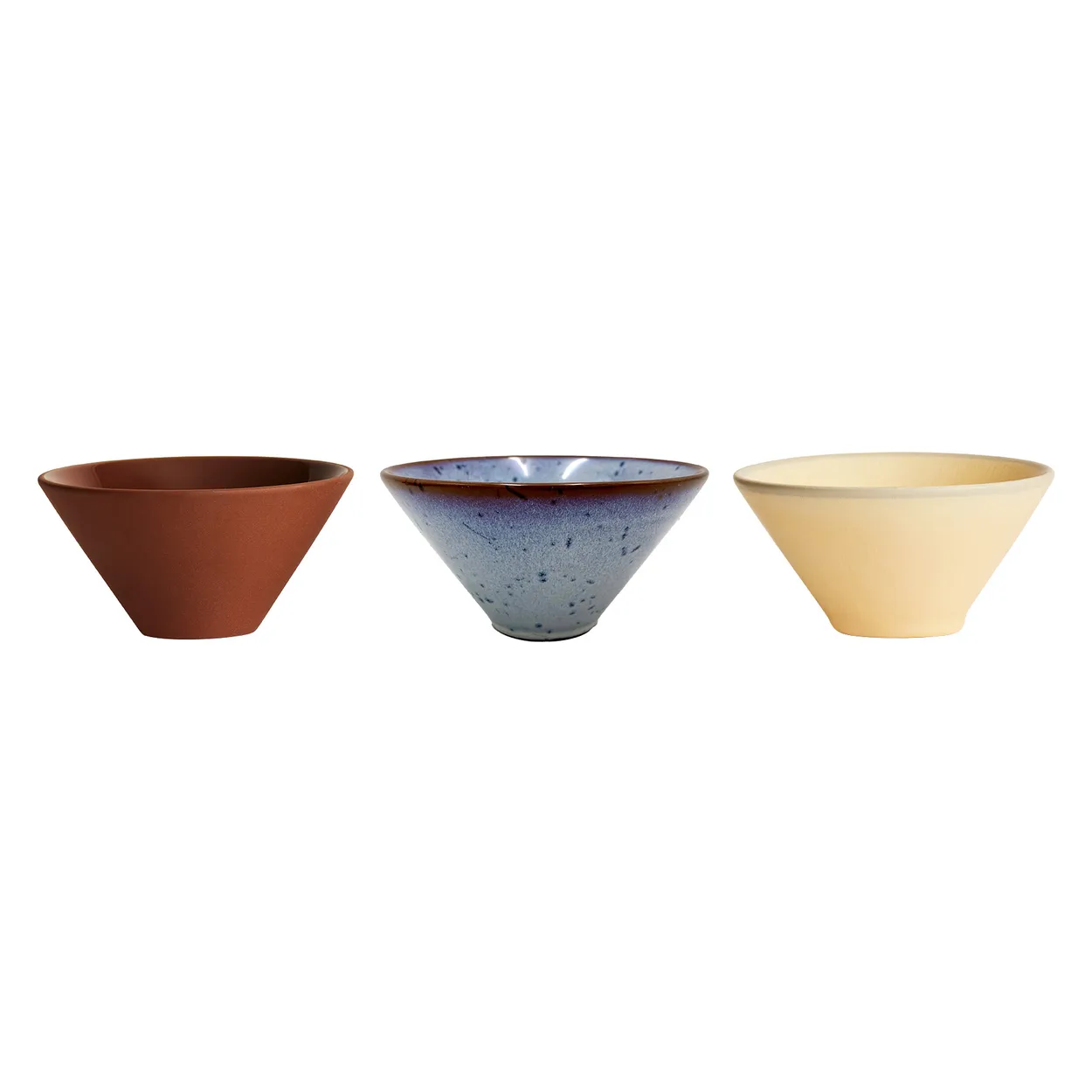 OYOY Yuka serving bowl o11 cm 3-pack Multi | Scandinavian Design | Serving bowls | Multi