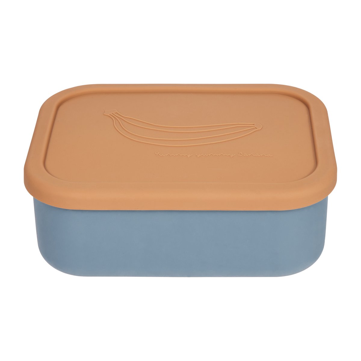 OYOY Yummi lunch box large Fudge-Blue | Scandinavian Design | Lunch boxes & food containers | Blue