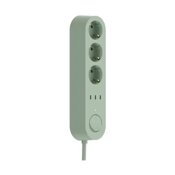 Alma Power Bar power strip - Midsummer green - palett3