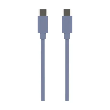 USB-C to USB-C cable 240 W - Kattegatt blue, 2 m - palett3