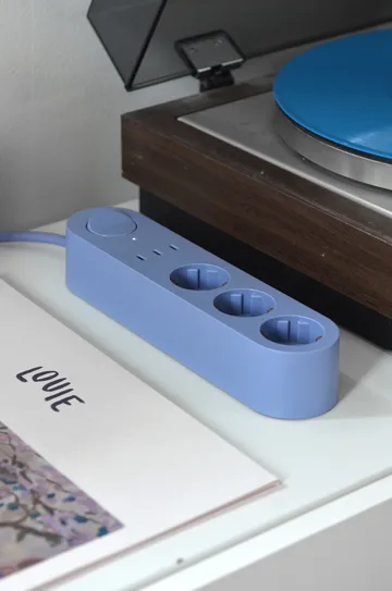 Alma Power Bar power strip - Kattegatt blue - Palette
