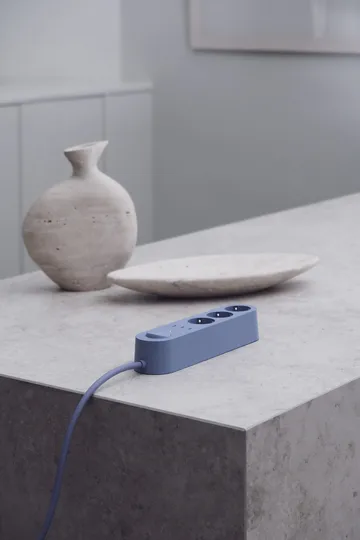 Alma Power Bar power strip - Kattegatt blue - Palette