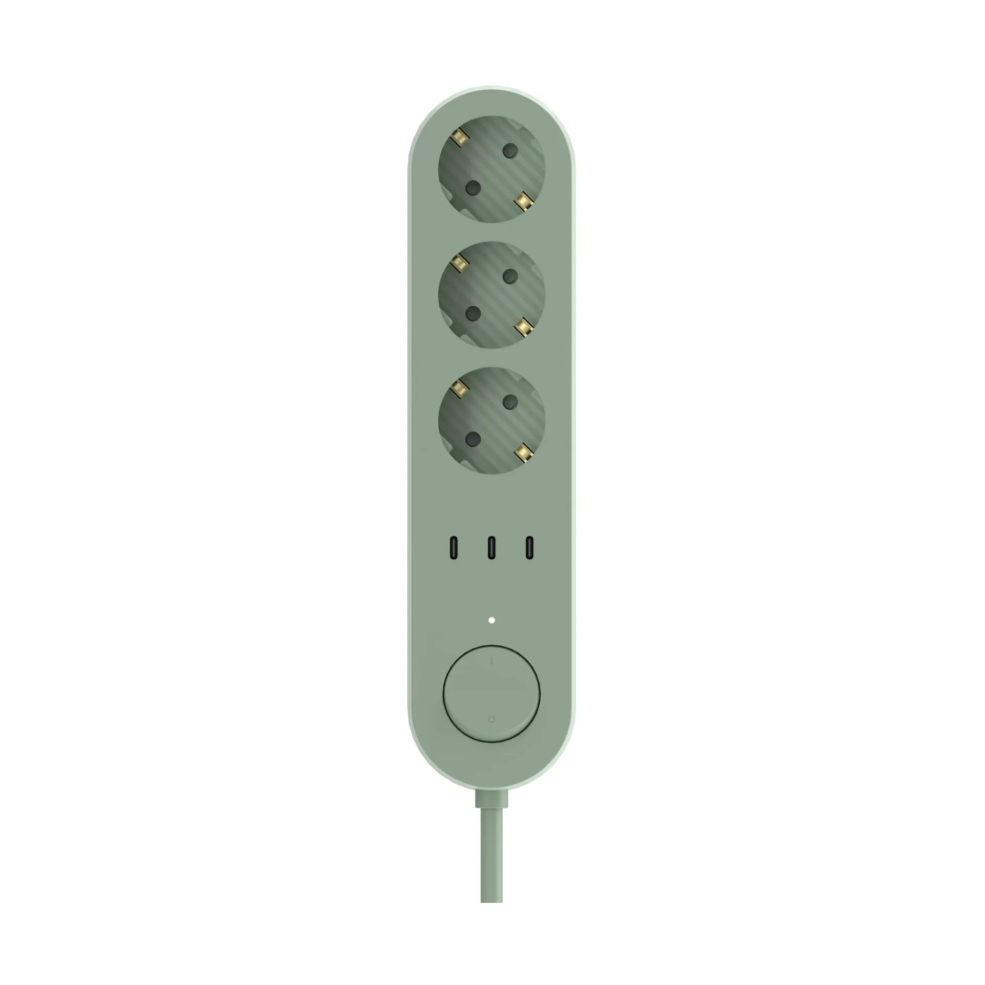 Alma Power Bar power strip, Midsummer green Palette