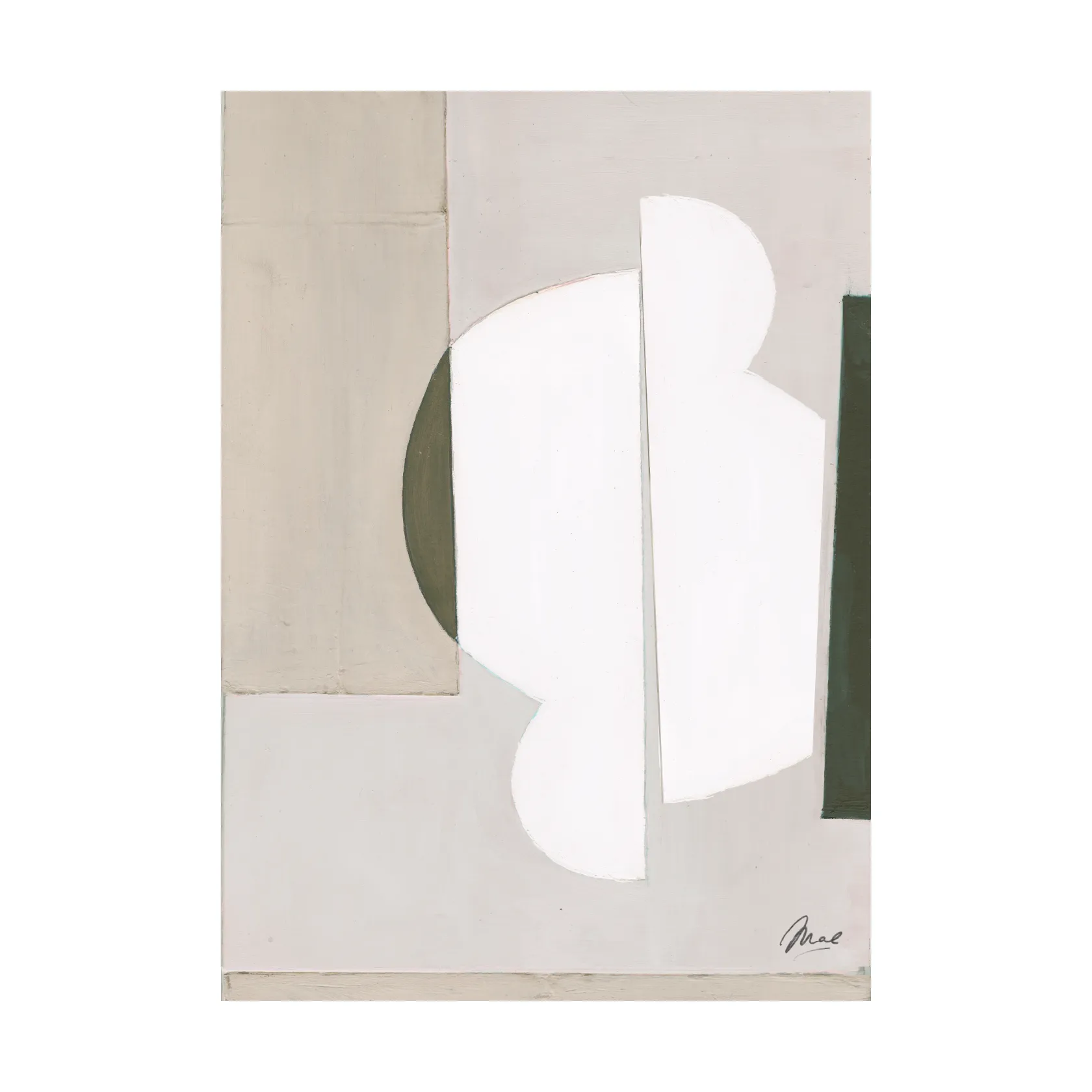 Aligned poster, 50x70 cm Paper Collective