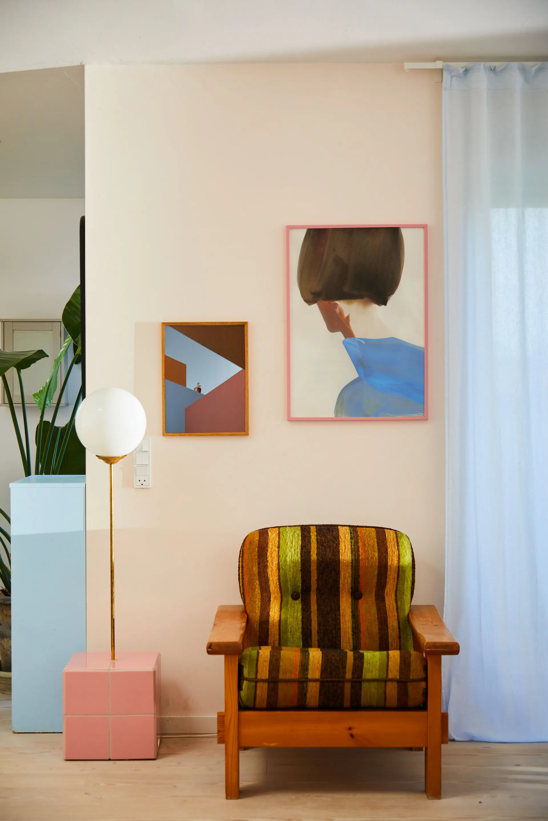 Angular Afternoon poster, 30x40 cm Paper Collective